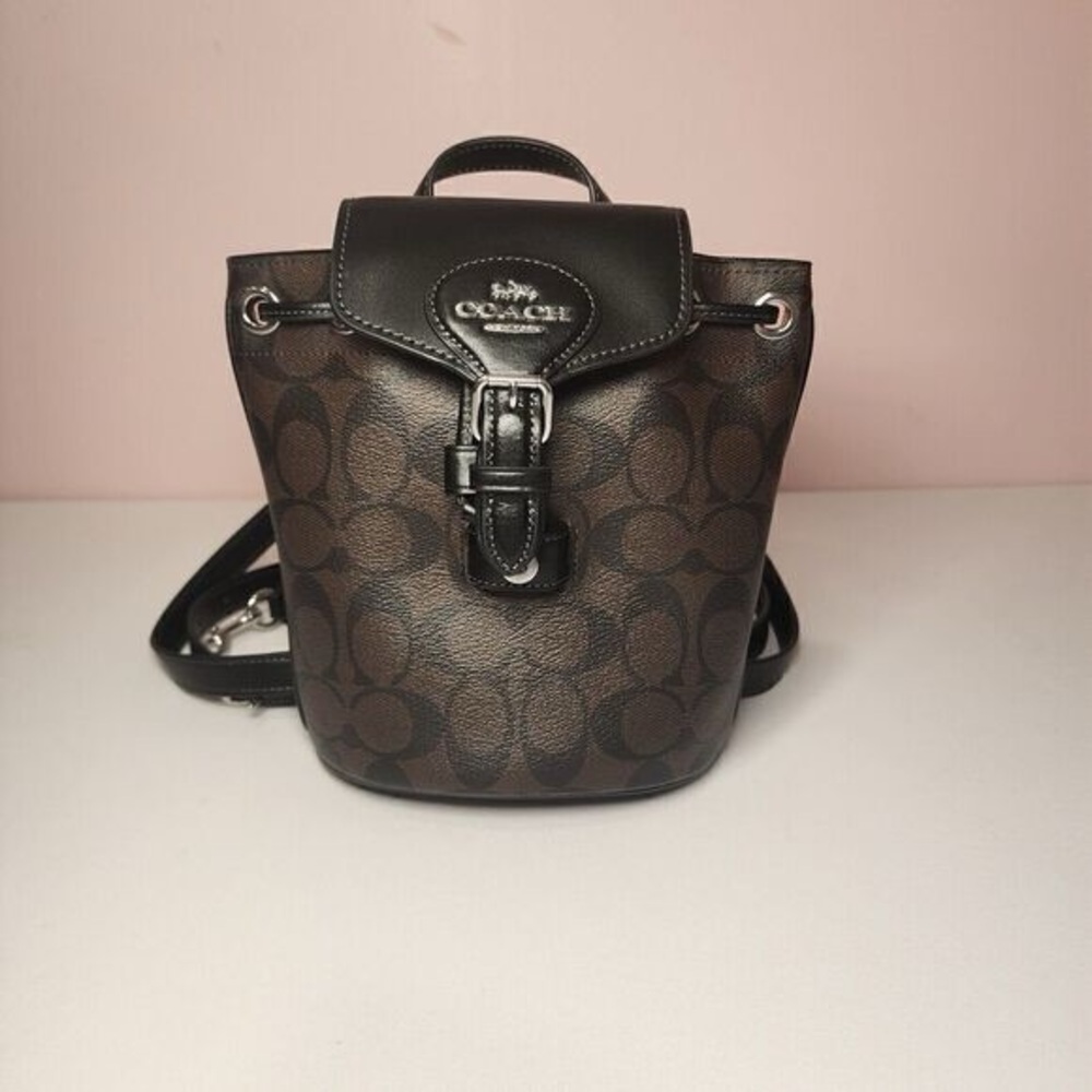 Coach Amelia backpack -Brown leather